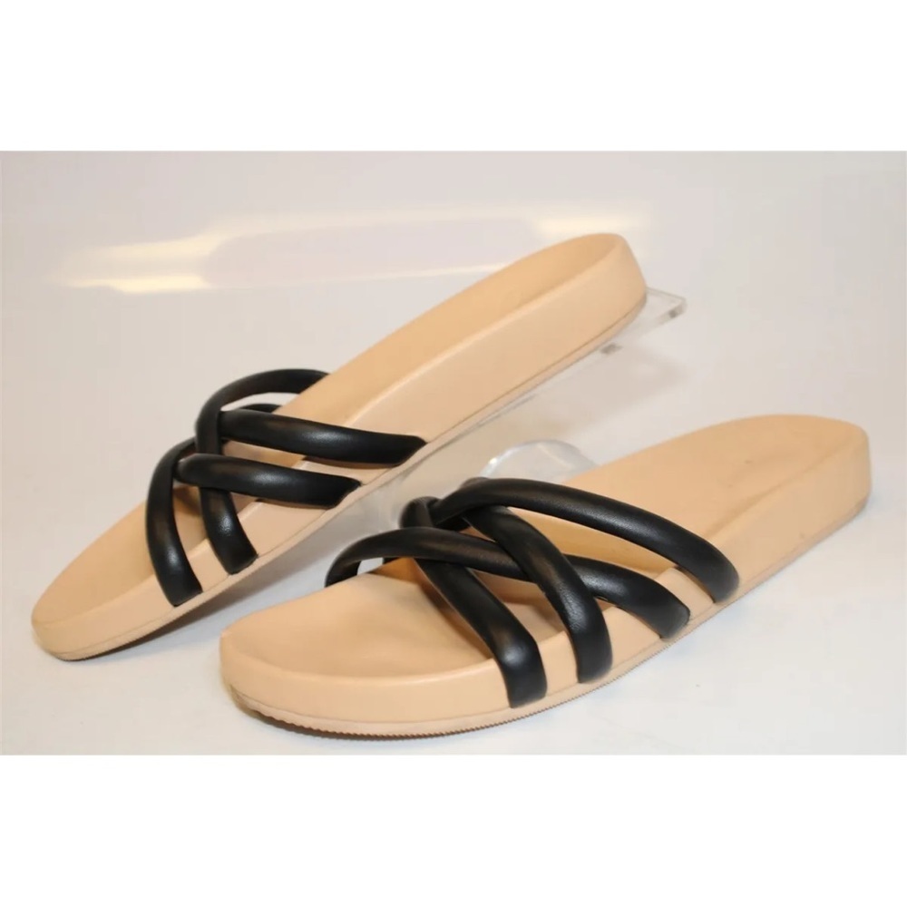J.Crew cushy strap sandals, leather sz9 new